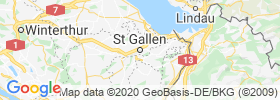 Sankt Gallen map